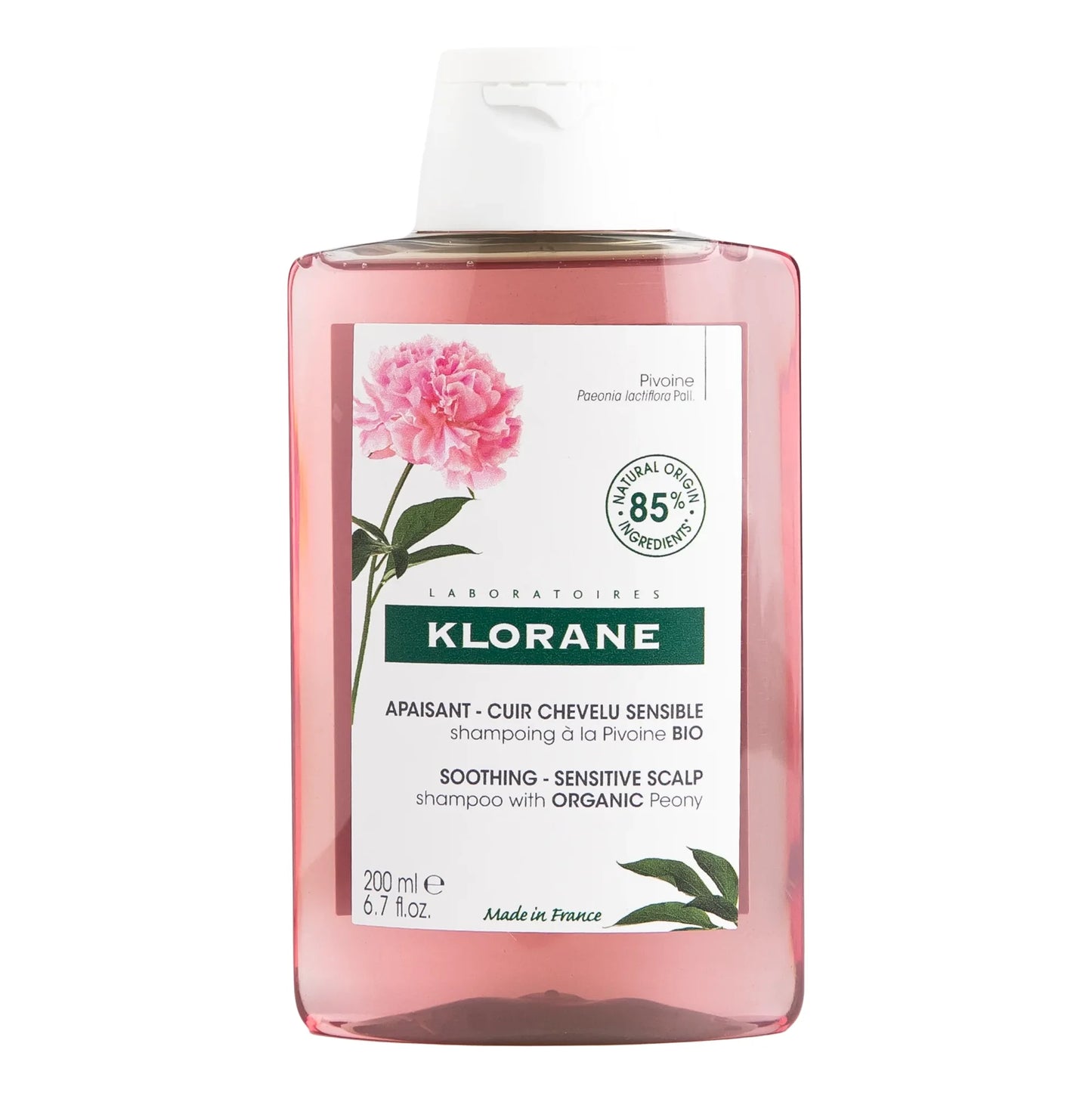 Klorane Soothing Peony Shampoo 200ML