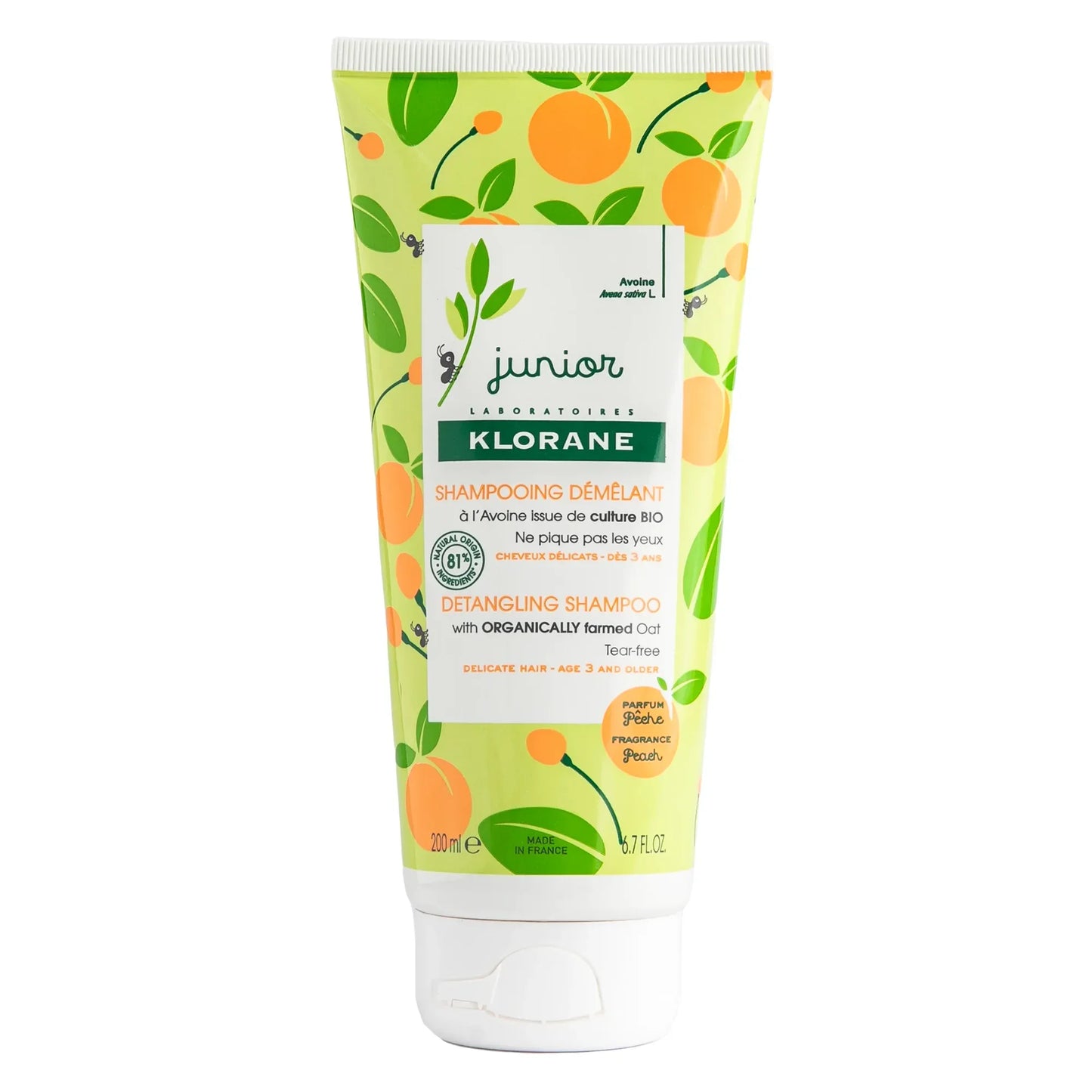Klorane Junior Detangling Shampoo 200ML