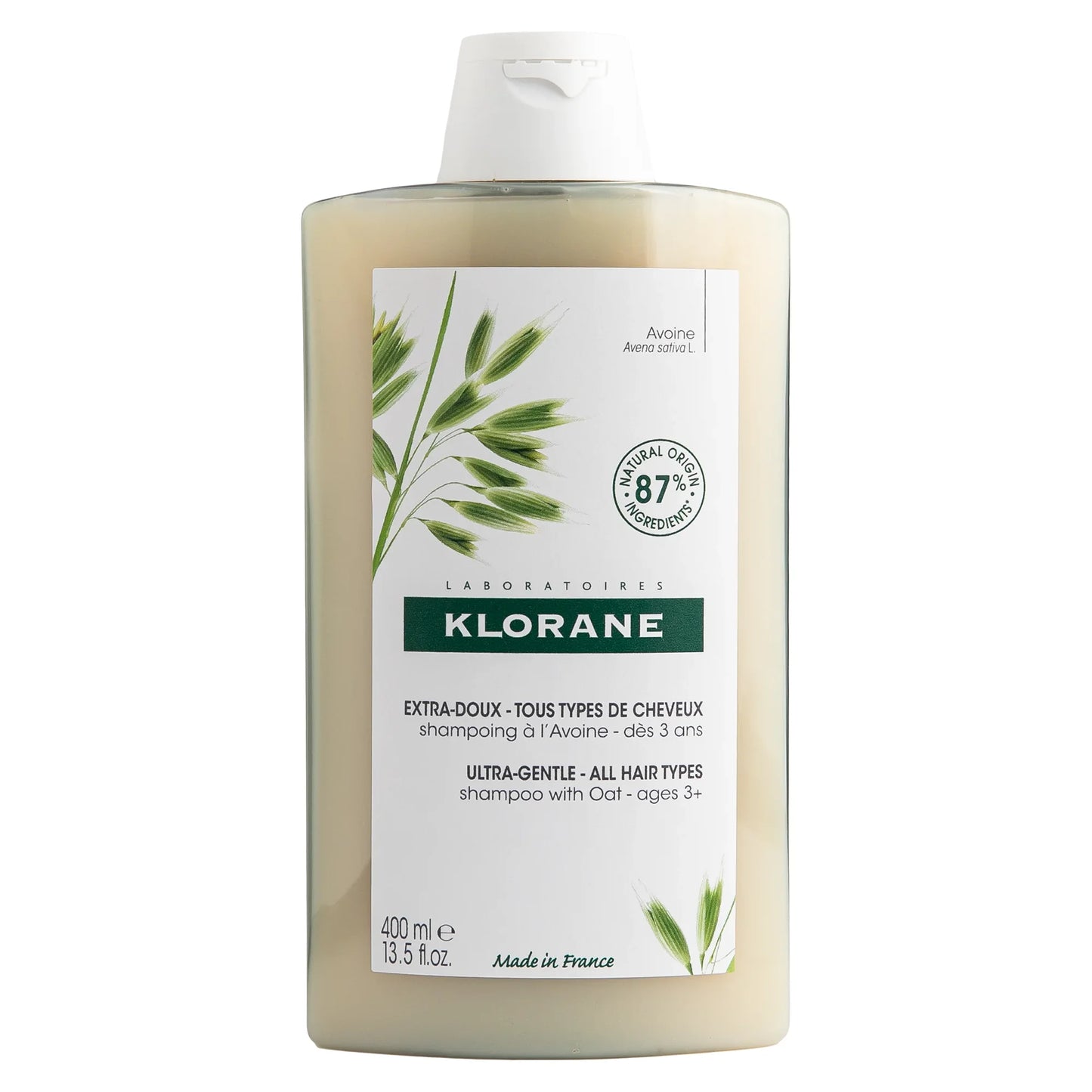 Klorane Gentle Shampoo with Oat Milk 400ML