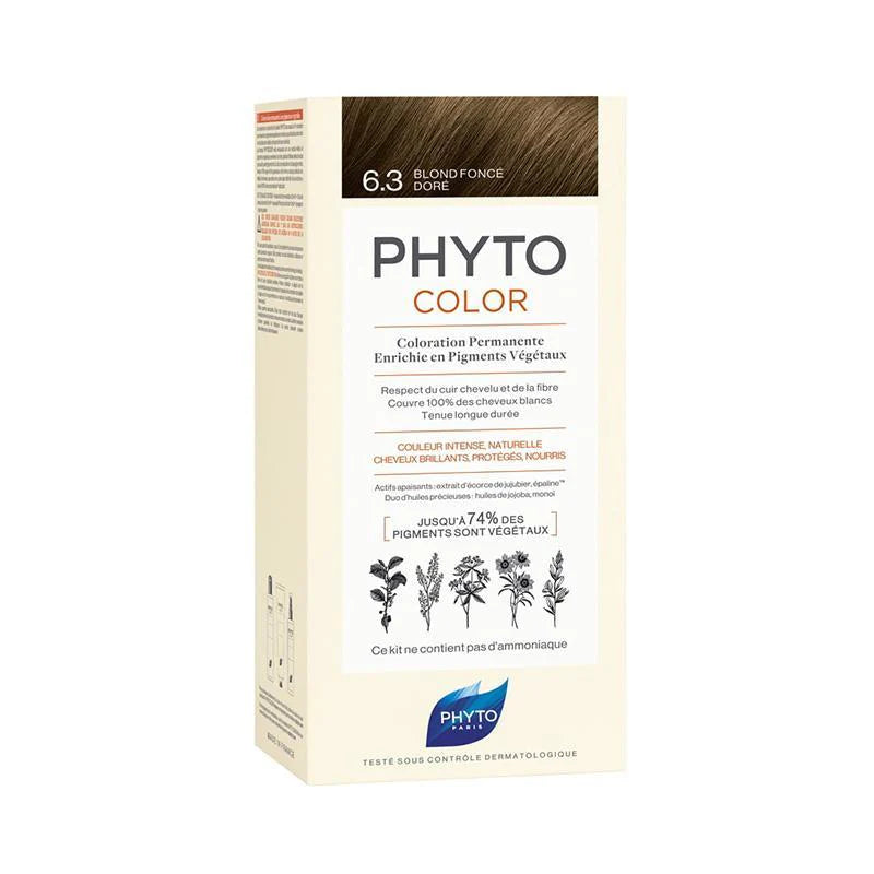 NEW PHYTOCOLOR 6.3 Dark golden brown