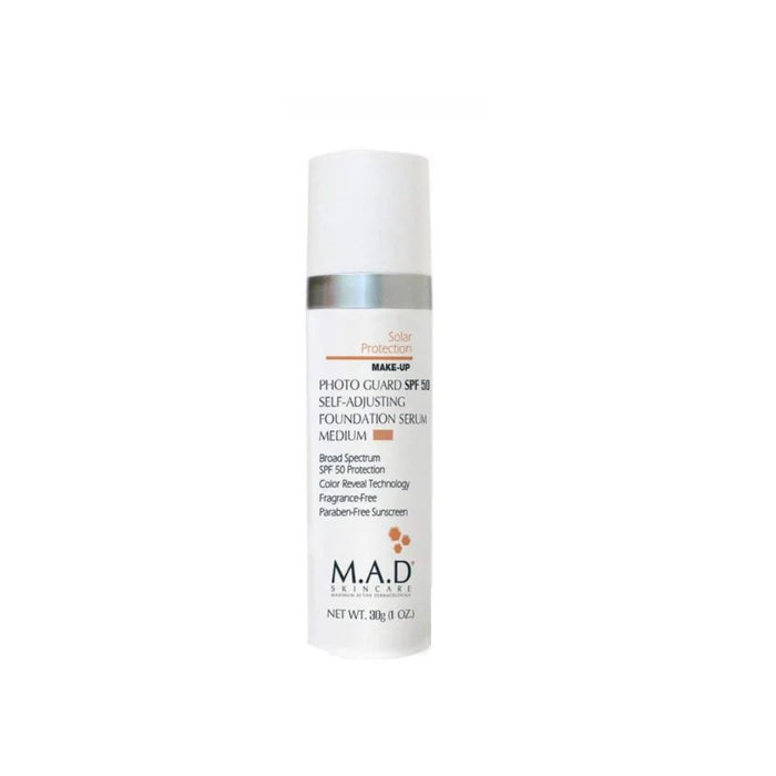 M.A.D. PHOTOGUARD SPF50 SELF ADJUSTING FOUNDATION SERUM