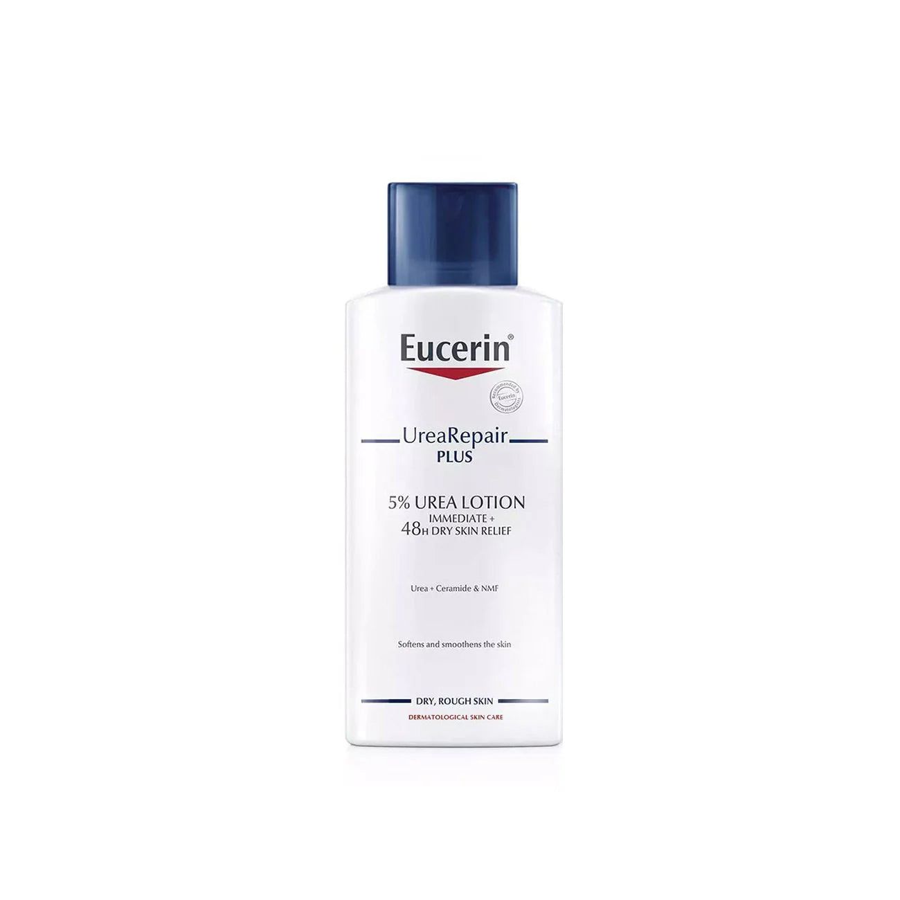 Eucerin UreaRepair Plus 5% Urea Body Lotion with Ceramide, Immediate 48-Hour Relief for Dry Skin, Daily Body Moisturizer for Dry and Dehydrated Skin, Suitable for Mature & Diabetic Skin, 250ml