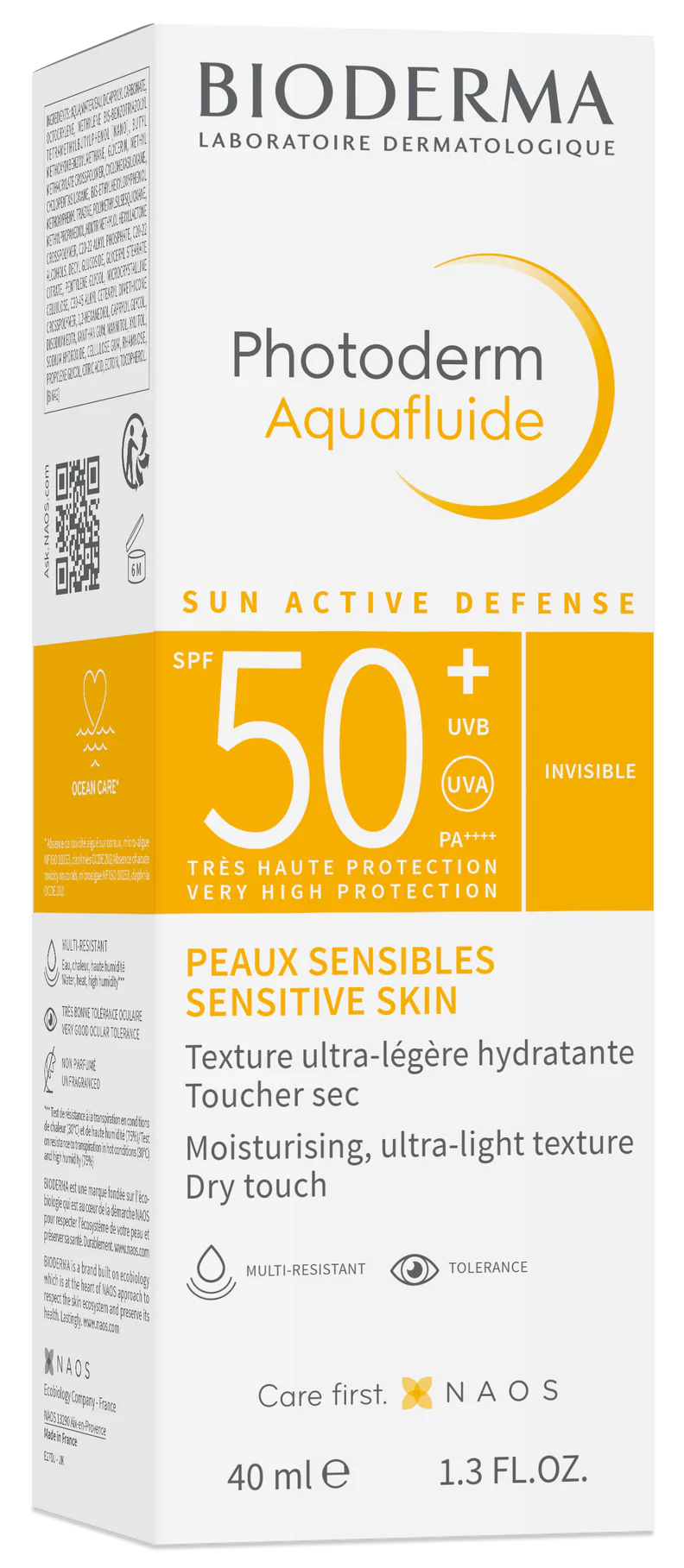 BIODERMA PHOTODERM AQUAFLUIDE SPF50+ INVISIBLE 40ML