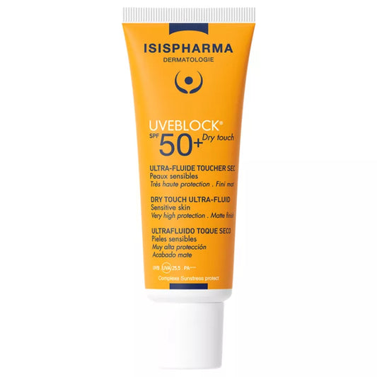 UVEBLOCK SPF50+ DRY TOUCH MEDIUM TINTED 40ml