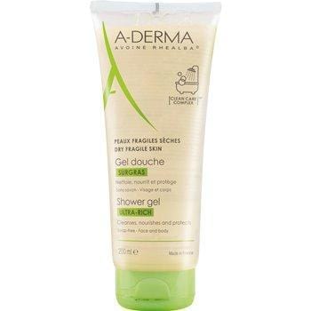 A-derma Superfatted Soap free shower gel 200ML