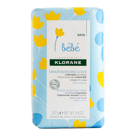 Klorane Baby Gentle superfatted soap with Calendula 250g