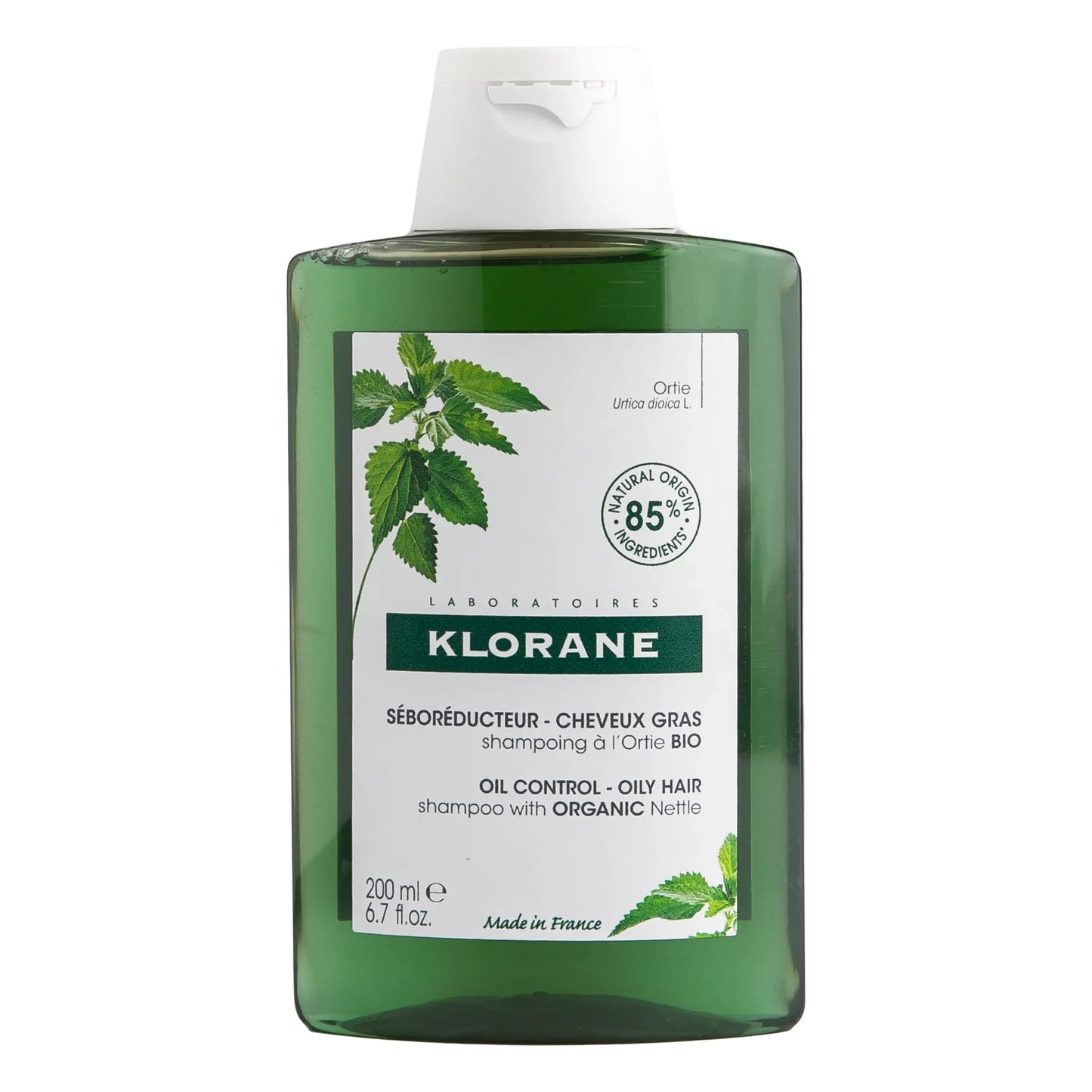 Klorane Seboregulating Shampoo with Nettle 200ML