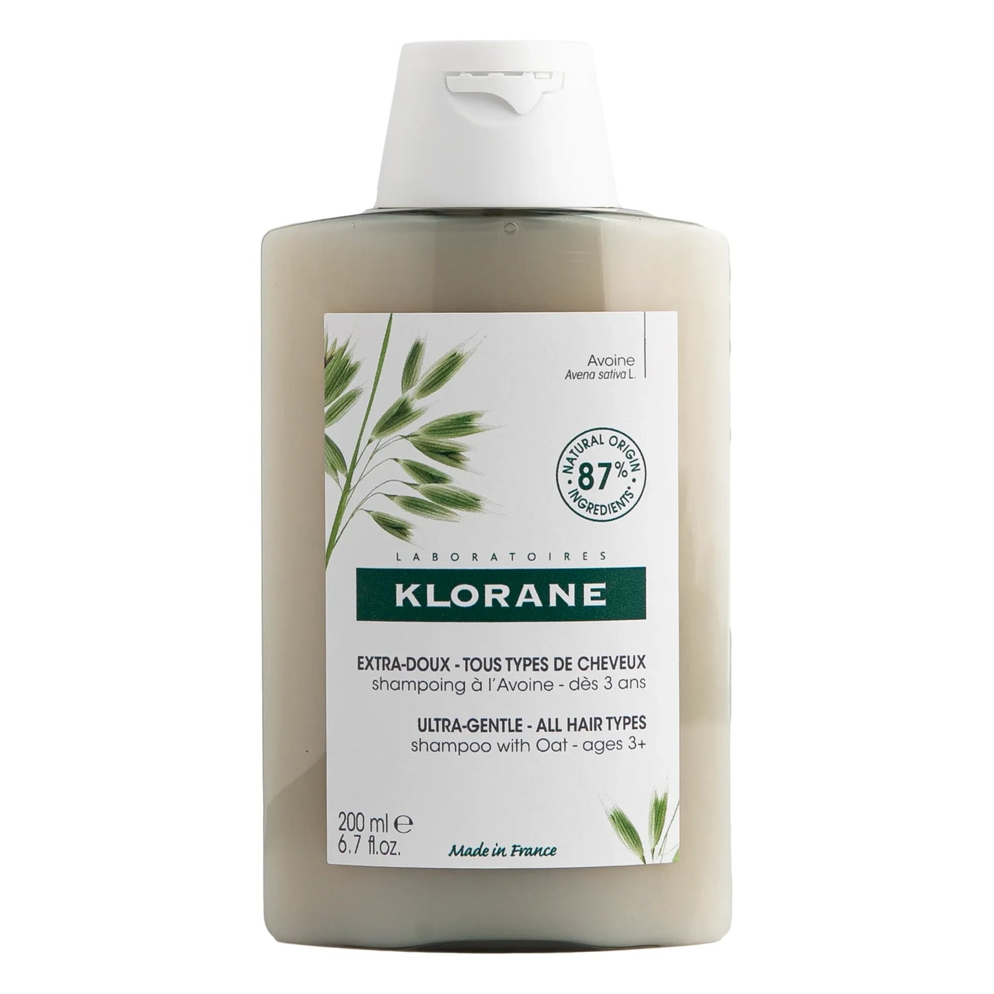 Klorane Gentle Shampoo with Oat Milk 200ML