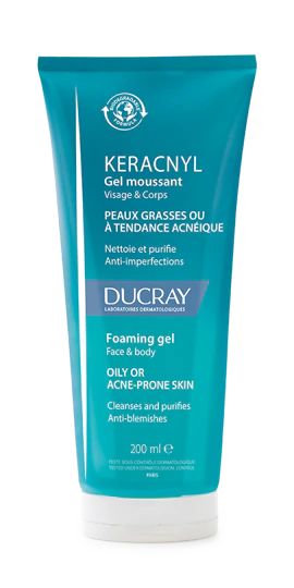 Ducray Keracnyl Gel Moussant 200ML