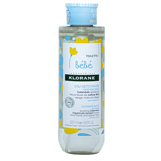 Klorane Baby Cleansing Water with Well Pump 500ML