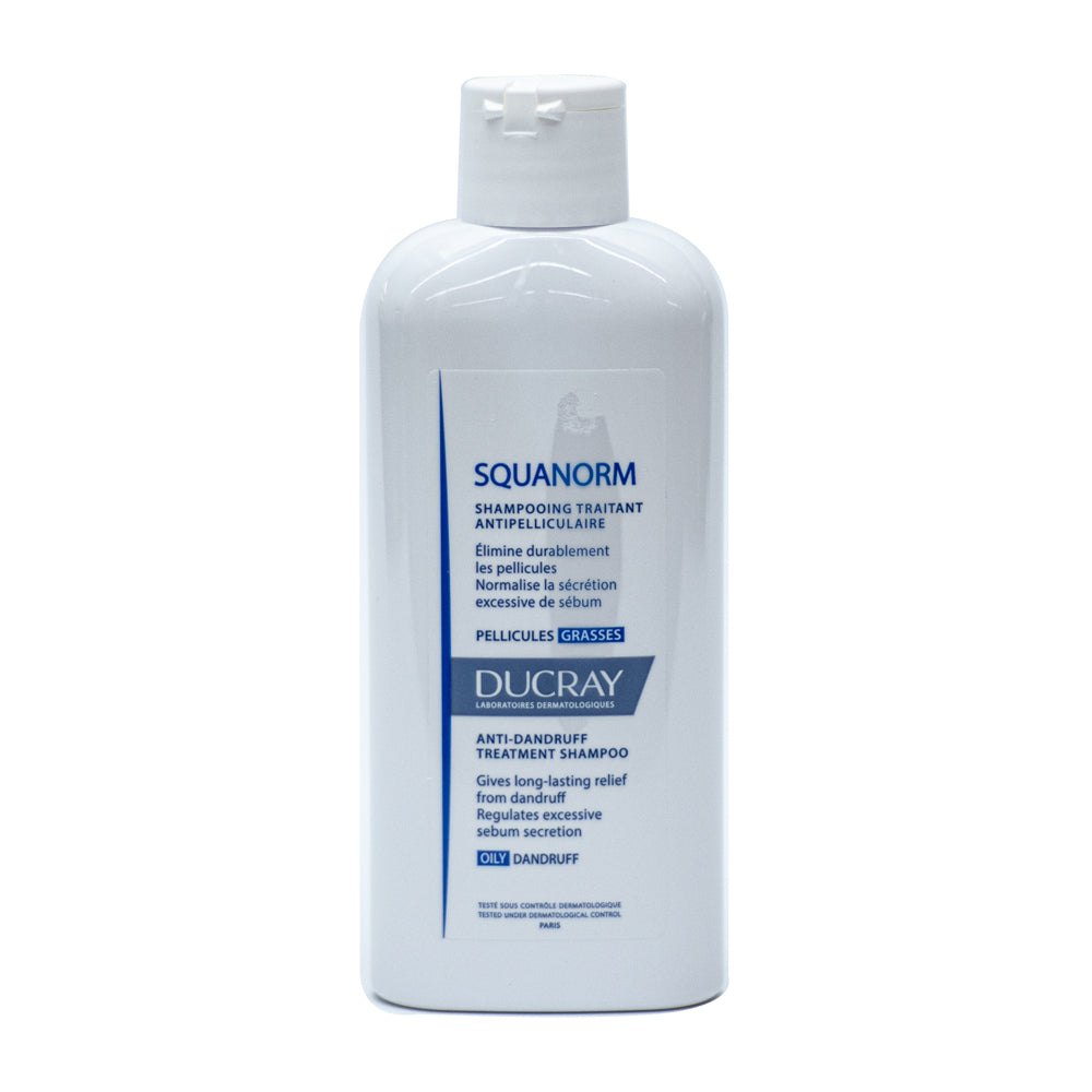 Ducray Squanorm Anti-Dandruff Treatment Shampoo - Oily Dandruff 200ML