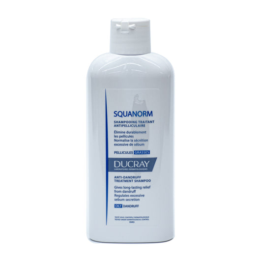 Ducray Squanorm Anti-Dandruff Treatment Shampoo - Oily Dandruff 200ML