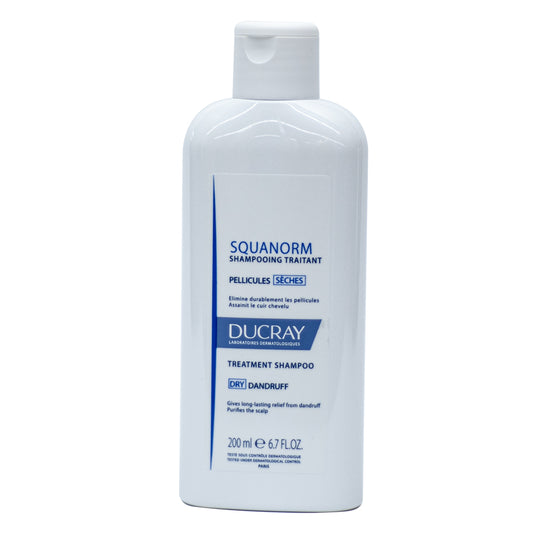 Ducray Squanorm Anti-Dandruff Treatment Shampoo - Dry Dandruff 200ML