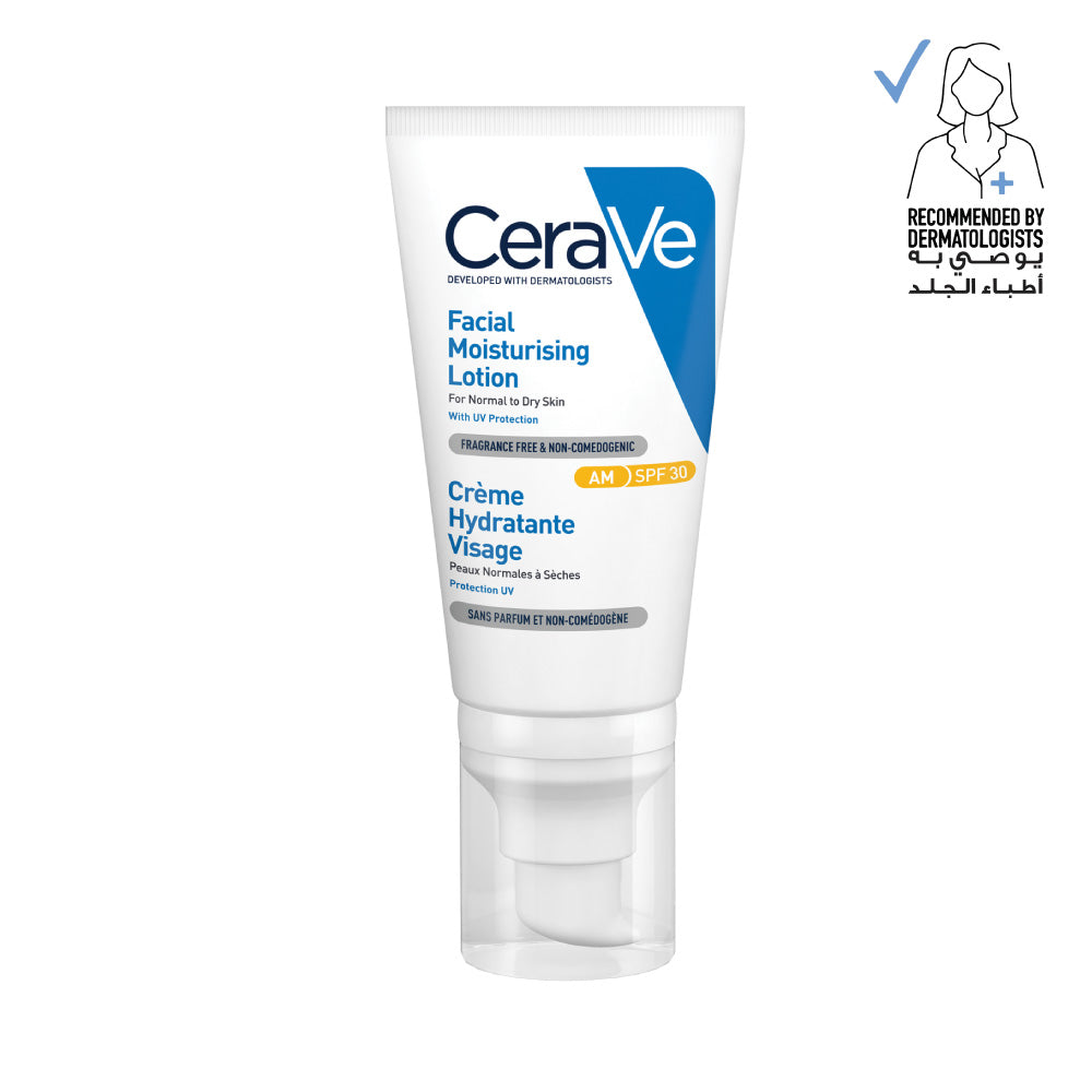 Cerave AM Facial Moisturizing Lotion SPF25 with Hyaluronic Acid 52Ml