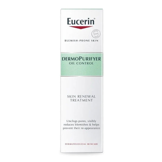 Eucerin DermoPurifyer Oil Control Skin Renewal Treatment Face Serum for Blemish and Acne-Prone Skin with Hydroxy Complex, Unclogs Pores, Reduces Blemishes, Supports Skin Renewal, 40ml