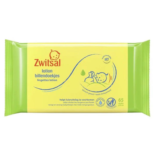 ZWITSAL LOTION WIPES 2*65pc
