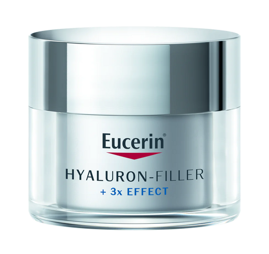 Eucerin Hyaluron Filler Anti-Aging Face Night Cream with Hyaluronic Acid, Plumps up Deep Wrinkles, For Smoother and Radiant Skin, Moisturizer for All Skin Types, 50ml
