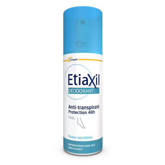 ETIAXIL ANTI-TRANSPIRANT 48H PROTECTION PIEDS SPRAY SANS GAZ 100ML