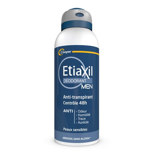 ETIAXIL MEN ANTI-TRANSPIRANT 48H CONTROLE AÉROSOL 150ML