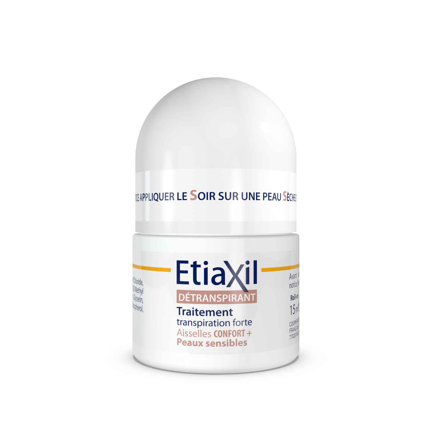 ETIAXIL DÉTRANSPIRANT CONFORT+ AISSELLES ROLL-ON 15ML