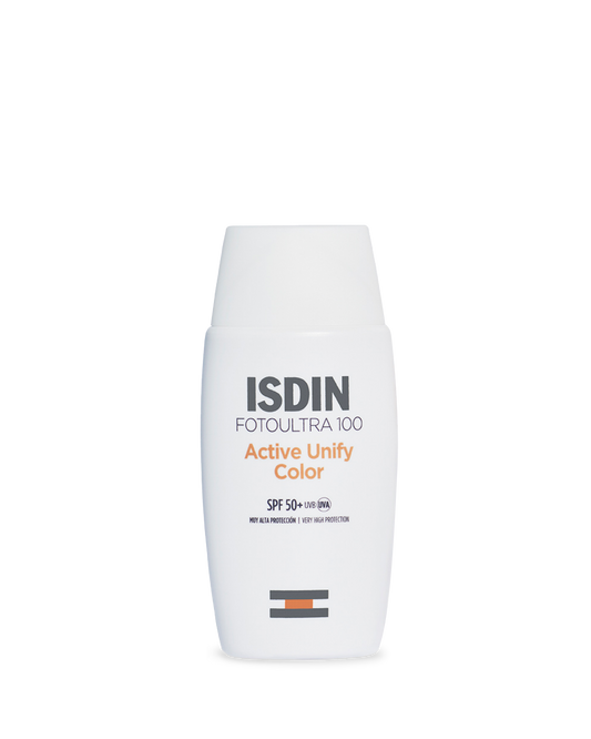 FOTO ULTRA ISDIN 100 ACTIVE UNIFY FUSION FLUID COLOR SPF 50+ 50ml