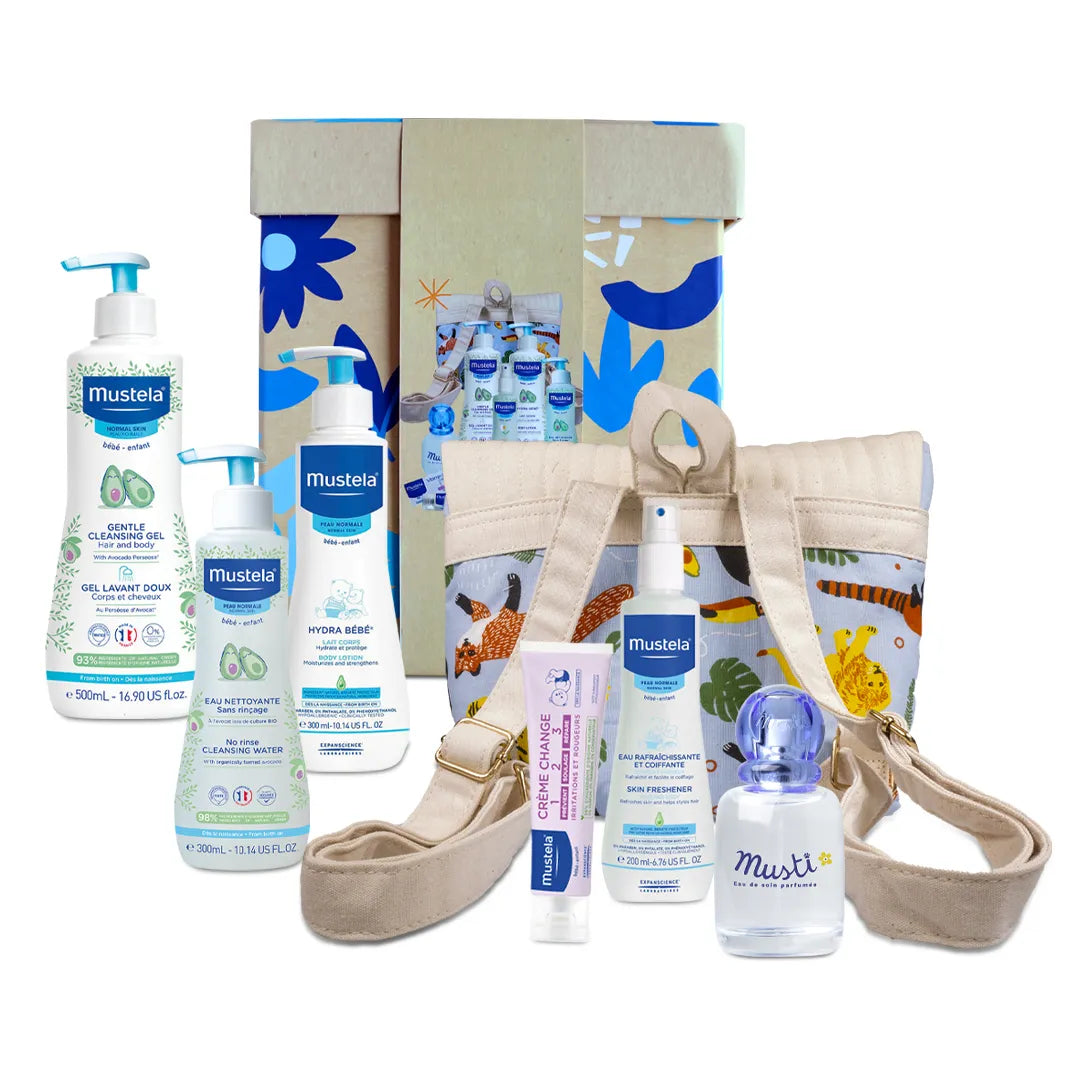 My baby box gift set + School bag