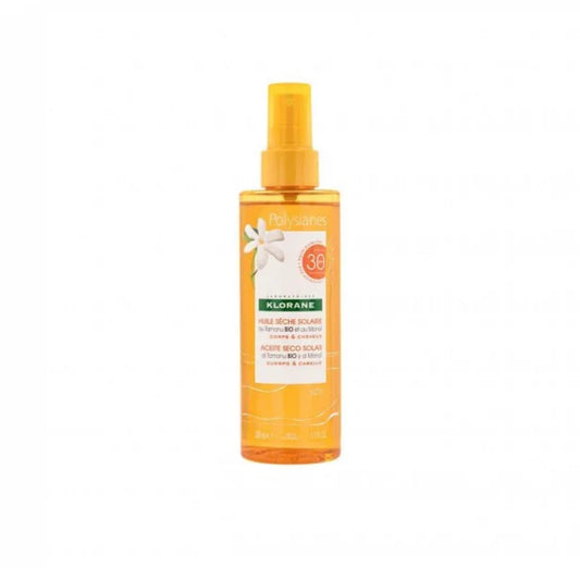 Klorane Polysianes Dry Sun Oil for Body and Hair SPF30 200ML