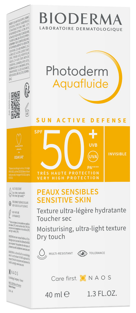 BIODERMA PHOTODERM AQUAFLUIDE SPF50+ INVISIBLE 40ML