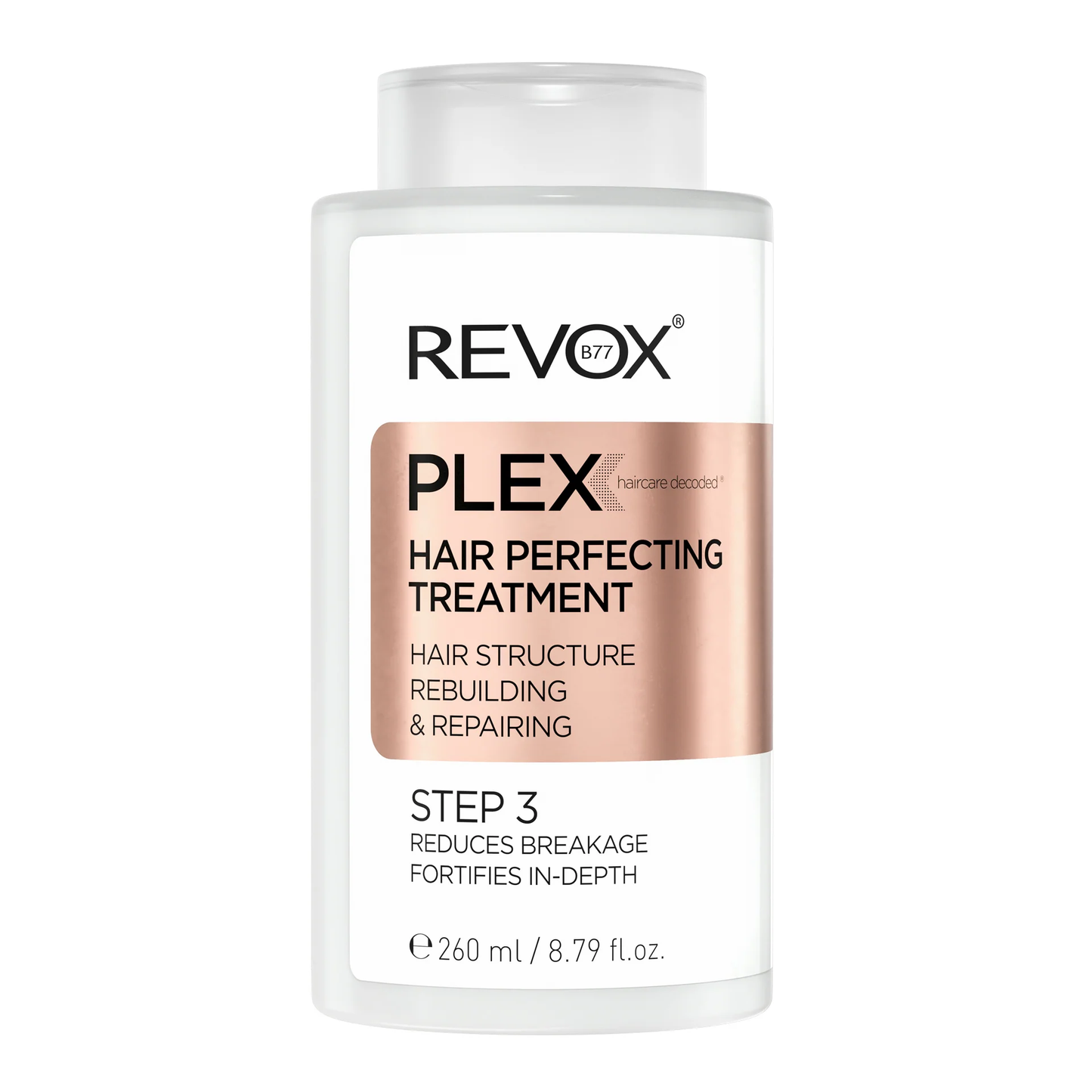 PLEX  Hair Perfecting Treatment. Step 3