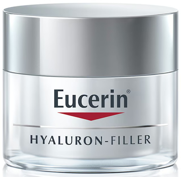 Eucerin Hyaluron Filler Anti-Aging Face Day Cream with Hyaluronic Acid, Plumps up Deep Wrinkles, UVA & UVB Protection, SPF 15, Moisturizer for Dry Skin, 50ml