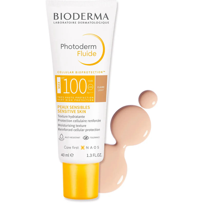 BIODERMA PHOTODERM MAX FLUIDE SPF100 CLAIRE 40ml