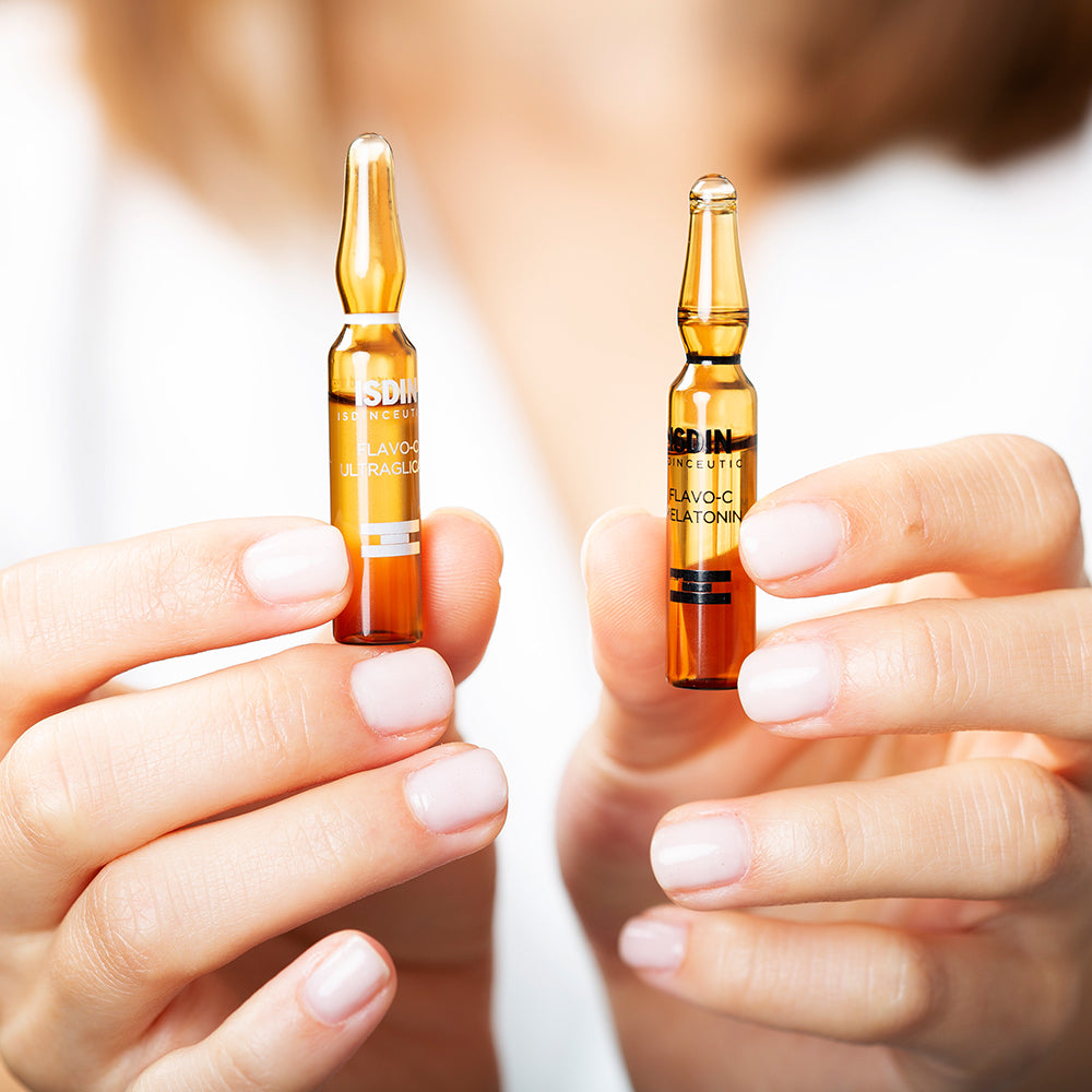 ISDINCEUTICS FLAVO-C MELATONIN & ULTRAGLICAN 10u+10u 2ML